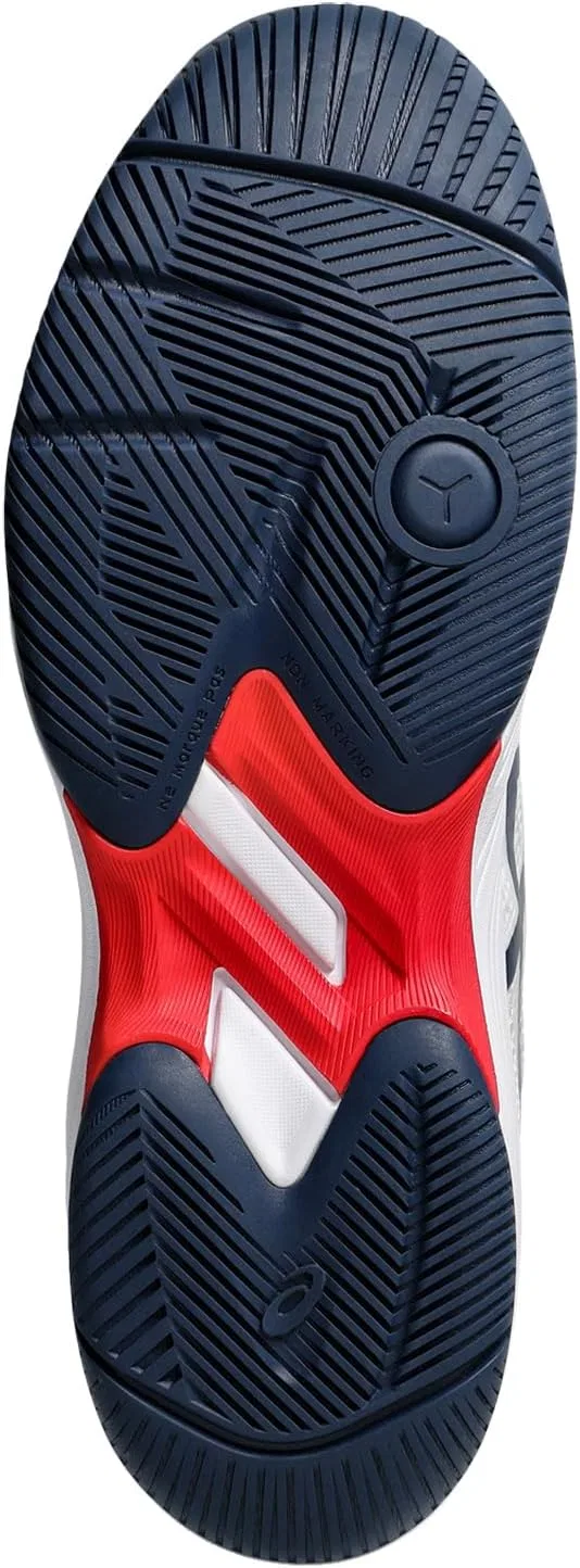 Кроссовки для тенниса и пиклбола ASICS Gel-Game 9, White/Night Sky — фото 2