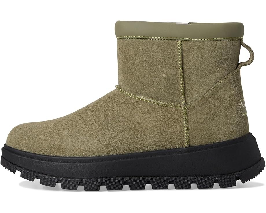 Ботинки женские UGG Koolaburra Koola зимние на плоской подошве, хаки — фото 4