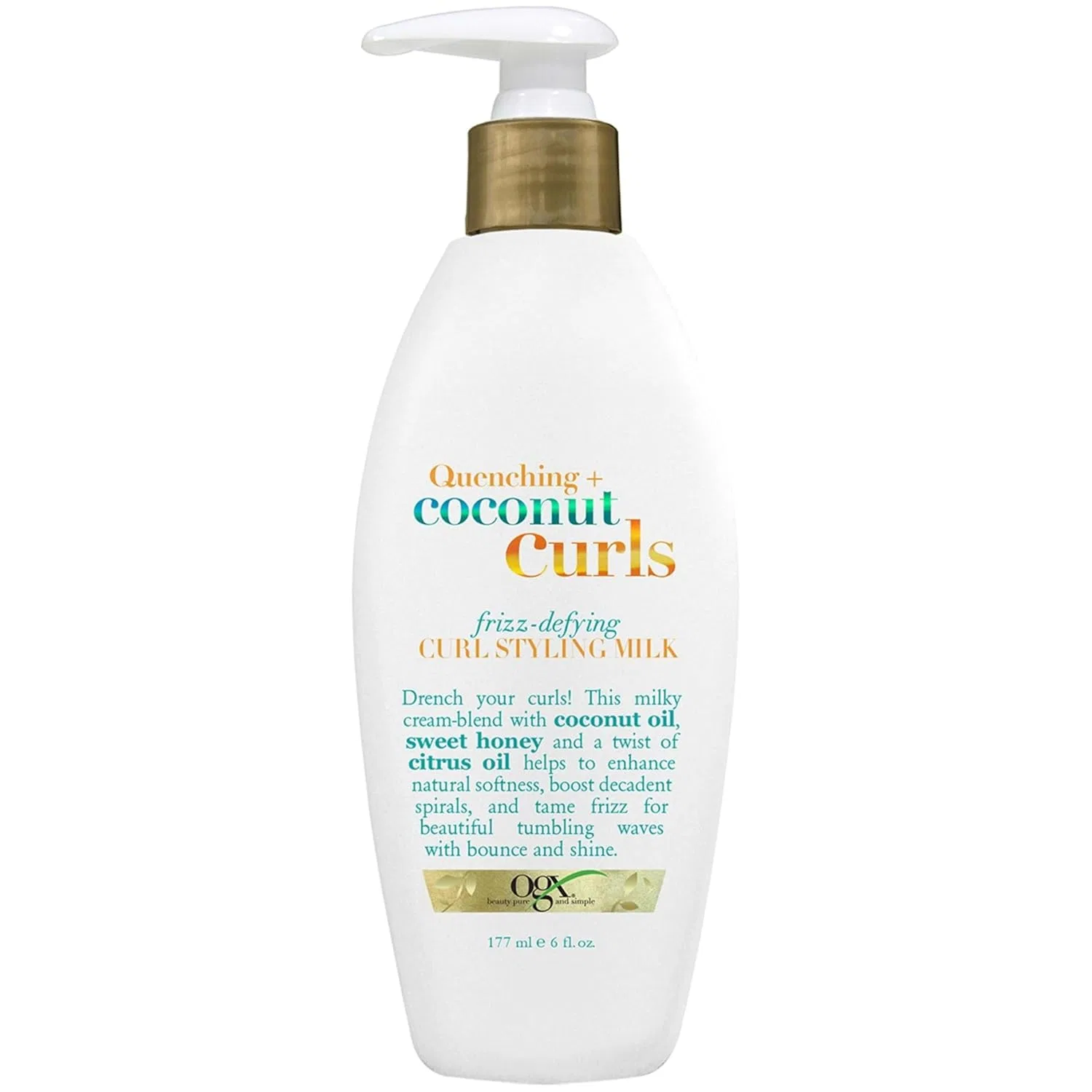 Крем для формирования локонов OGX Coconut Milk Ogx