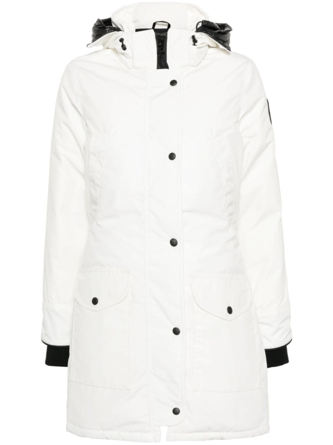 

Canada Goose пуховик Trillium с капюшоном, белый
