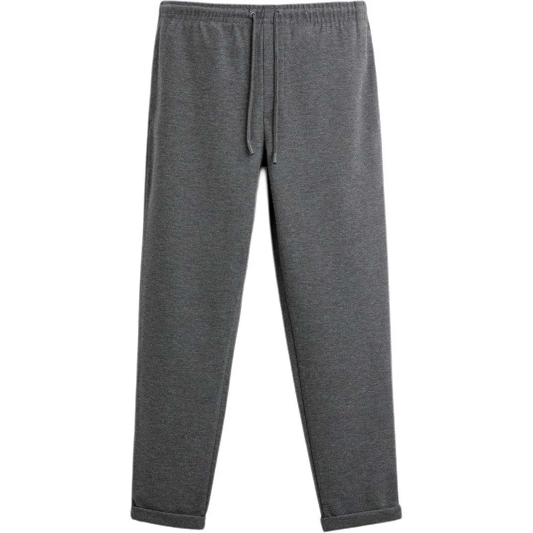 Брюки Casual мужские Moderate Straight Fit ZARA, серый