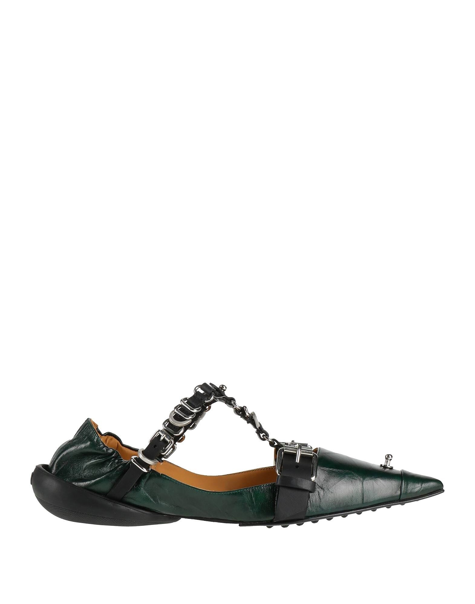 Балетки 13 09 Sr, темно-зеленый