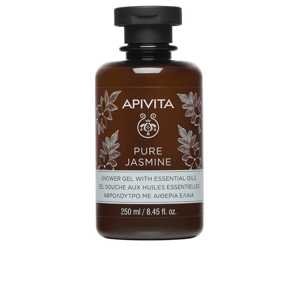 

Гель для душа Pure jasmine gel de baño con aceite esencial de jazmín y aceite de propóleo Apivita, 250 мл.