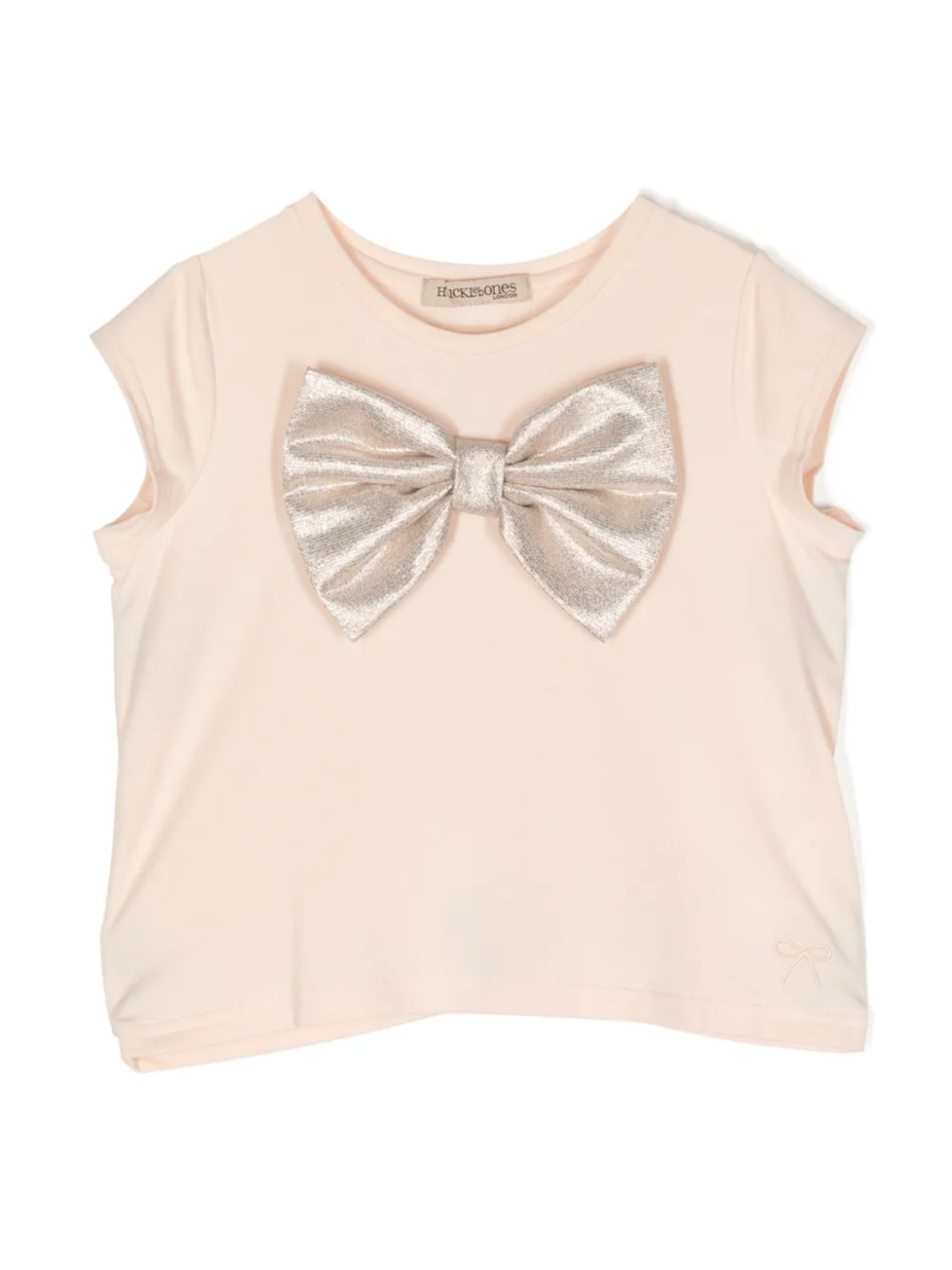

Hucklebones London футболка из джерси с бантом, розовый