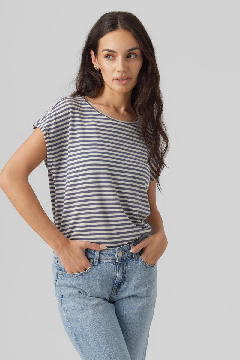 

Базовая футболка с коротким рукавом Vero Moda, синий