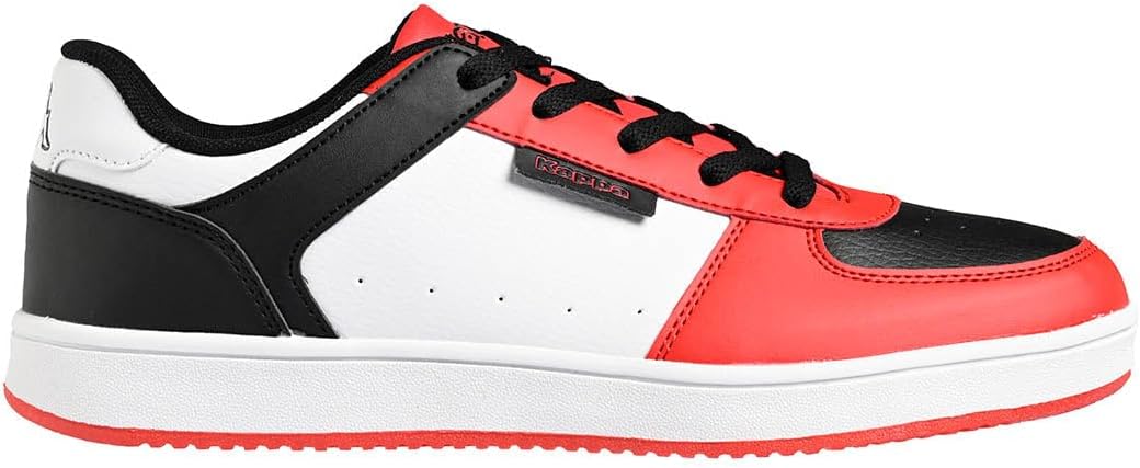 

Кроссовки Kappa Men's Sporty Sports Footwear, белый/черный/красный