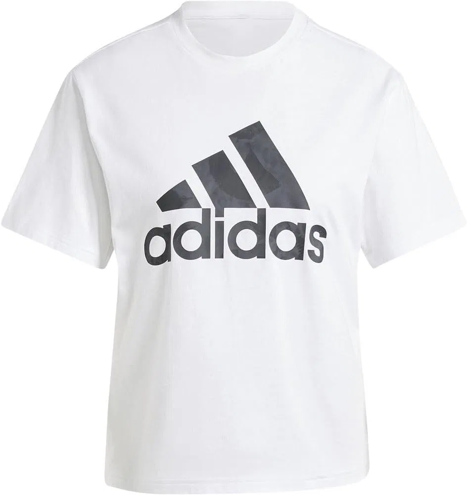 Футболка женская adidas, Light Purple, White — фото 3
