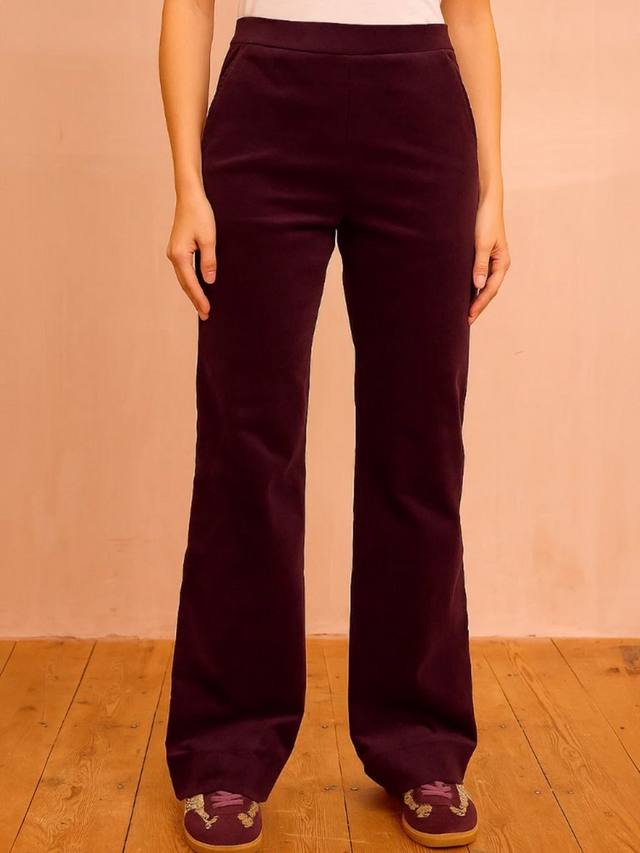 

Брюки Juliette Stretch из вельвета Aspiga, Burgundy