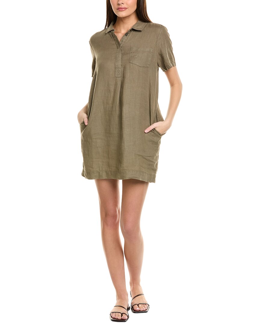 

Майкл Старс Ола Льняное повседневное платье Michael Stars, зеленый