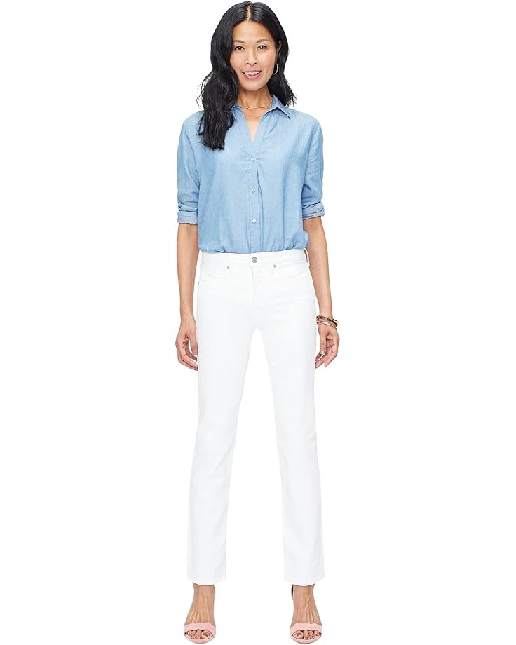 

Джинсы NYDJ Sheri Slim in Optic White, цвет Optic White