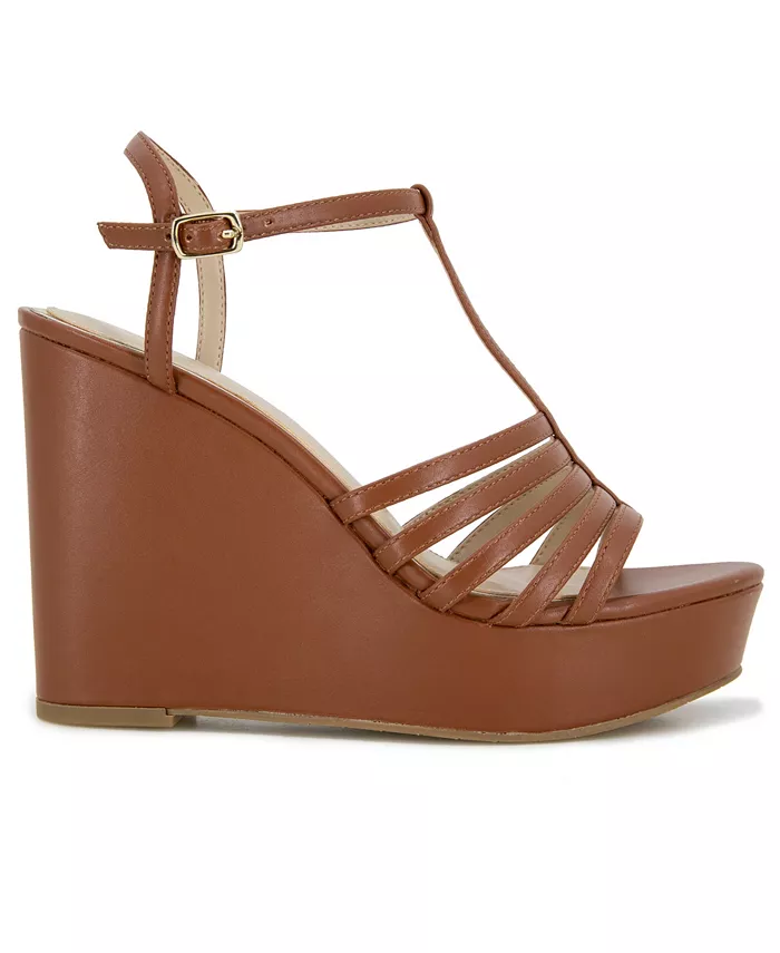 Женские сандалии Celia на платформе с клином Kenneth Cole New York, желтый — фото 2