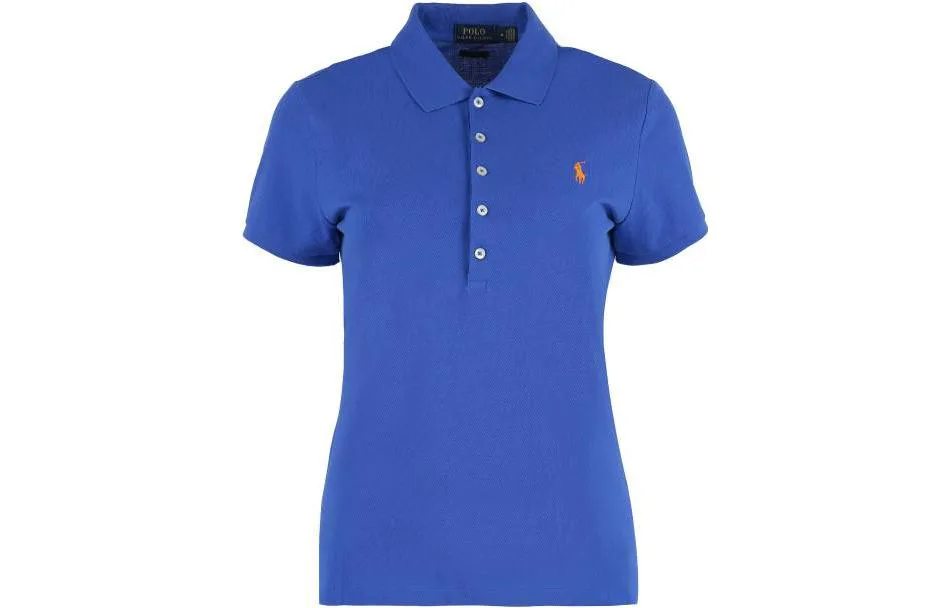 Слим-фит поло с эффектом стрейч Polo Ralph Lauren, темно-синий