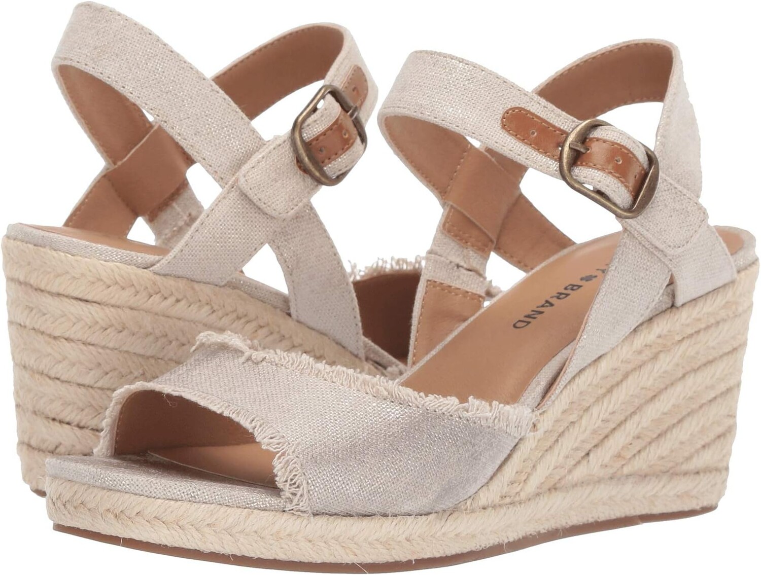 

Босоножки Mindra Lucky Brand, цвет Natural/Plat