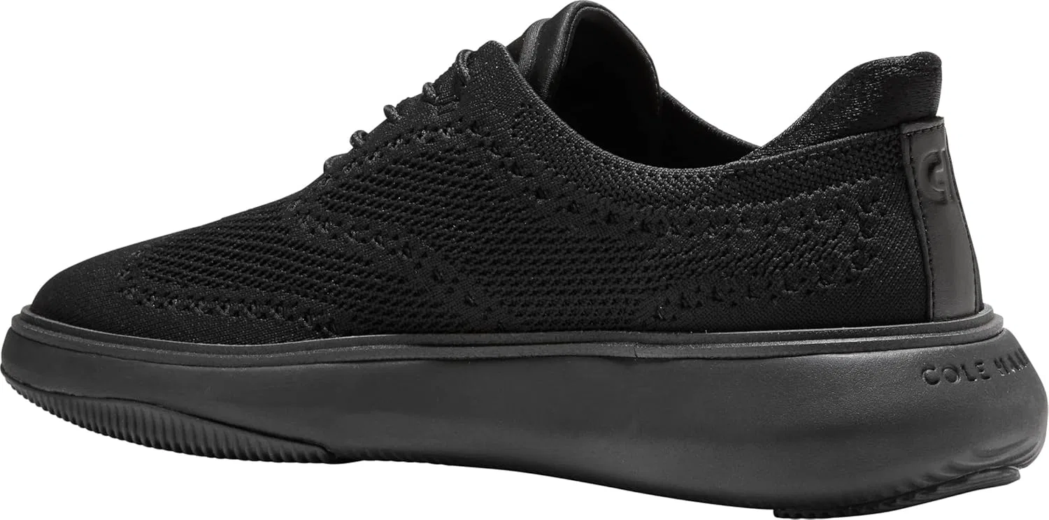 Мужские оксфорды Cole Haan Grand Phaze Quick-on Stitchlite, Black — фото 3