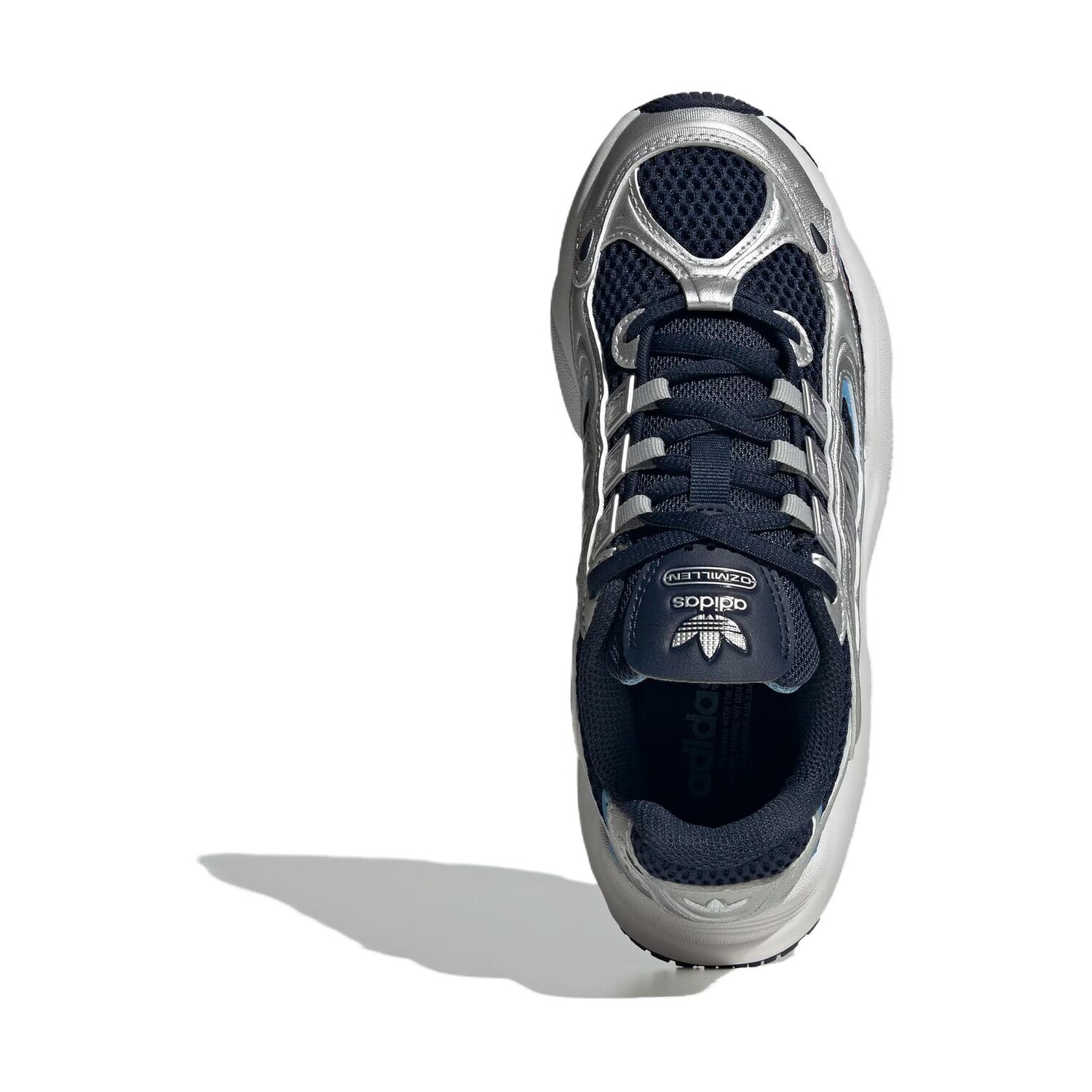 Кроссовки adidas originals Ozmillen Kids Lifestyle Shoes GS Low-top Silver/blue/black, синий — фото 4