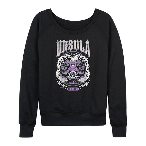 

Женская футболка с длинным рукавом The Little Mermaid Ursula the Sea Witch Disney, Black