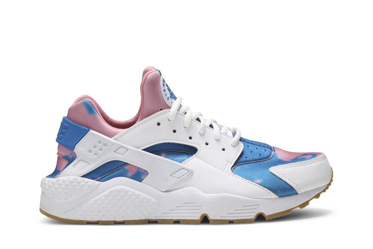 

Кроссовки Nike Wmns Air Huarache Run Print 'White Blue Nebula', белый