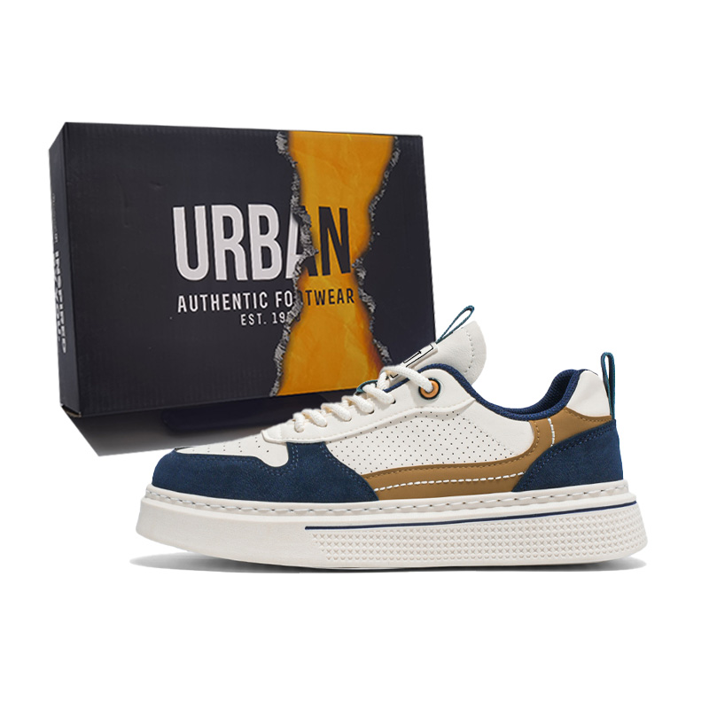

Нескользящие износостойкие низкие повседневные туфли для мужчин URBAN AUTHENTIC, Blue Beige