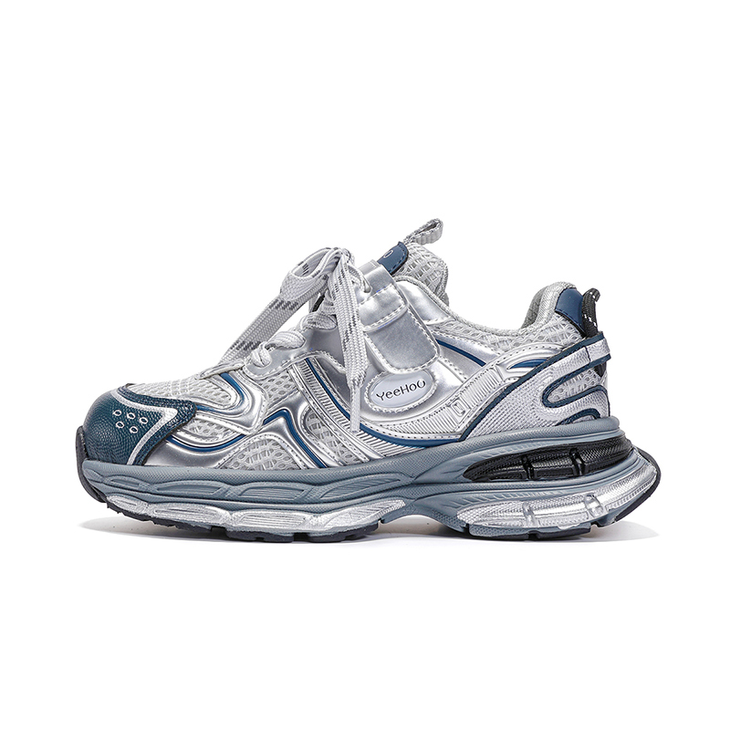 

Низкие кроссовки Rebound And Breathable для детей и подростков YeeHoO, синий/серый