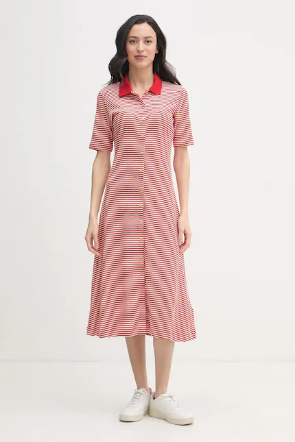 Платье красное Tommy Hilfiger, красный