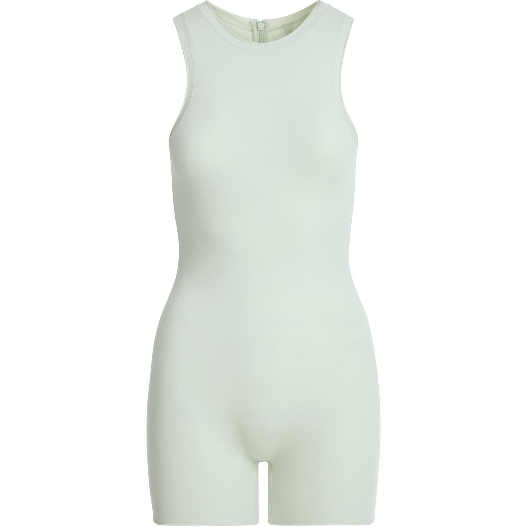 

Skims SS25 COTTON JERSEY TANK ONESIE Боди для женщин Spearmint/Lavender Scent
