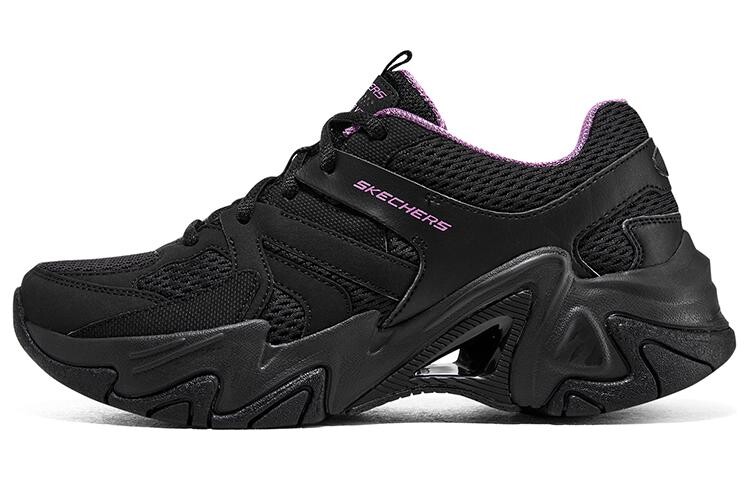 

Кроссовки Stamina V3 Chunky женские низкие черные/фиолетовые Skechers, Черный, Кроссовки Stamina V3 Chunky женские низкие черные/фиолетовые Skechers