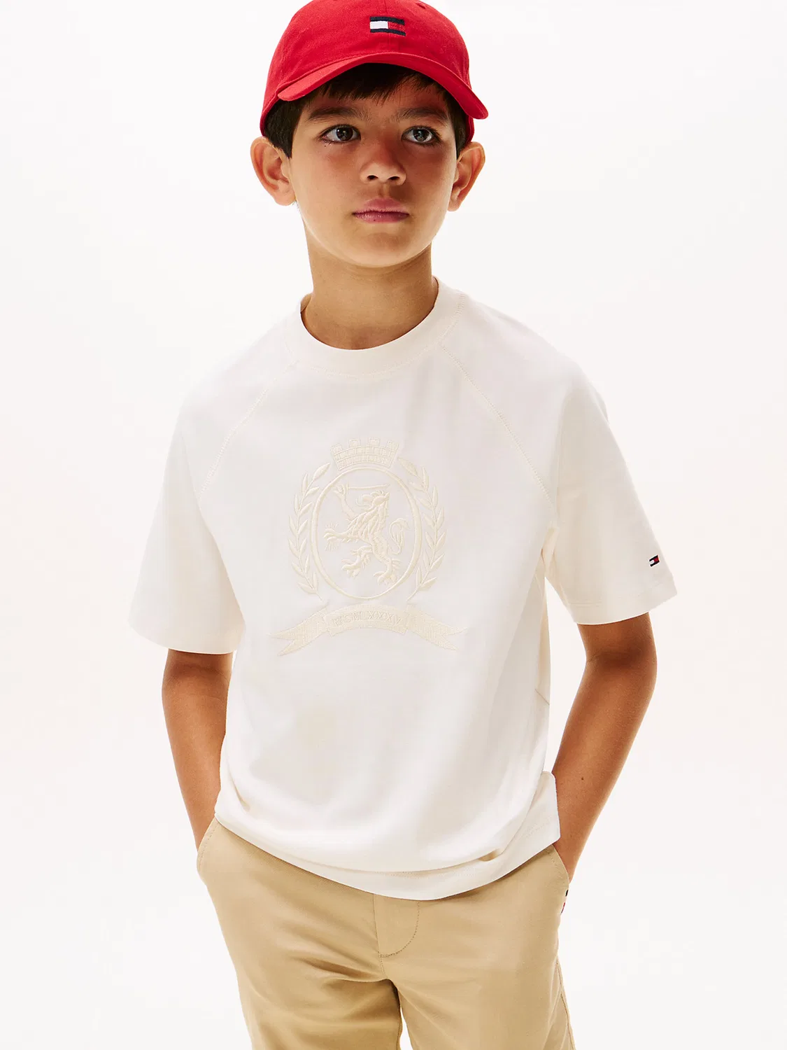 Футболка Tommy Hilfiger, Cream — фото 2