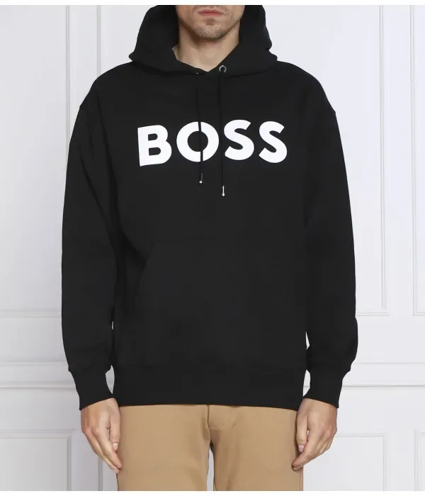 Толстовка Салливана 08 regular fit Boss, черный