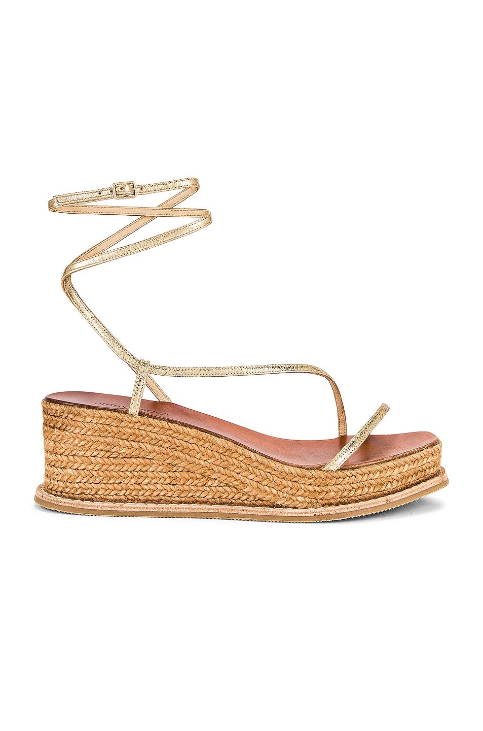 

Эспадрильи Jimmy Choo Drive 60 Sandal, золотой