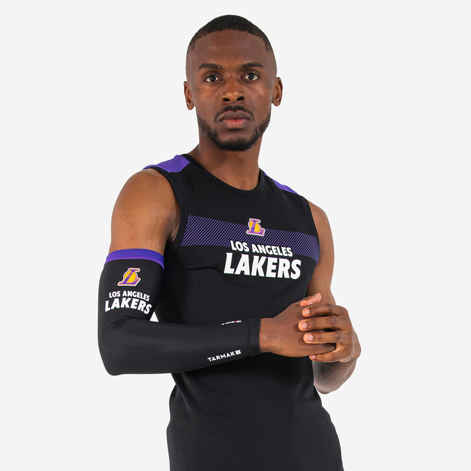 

Баскетбольный чехол для взрослых E500 - NBA Los Angeles Lakers/черный Tarmak