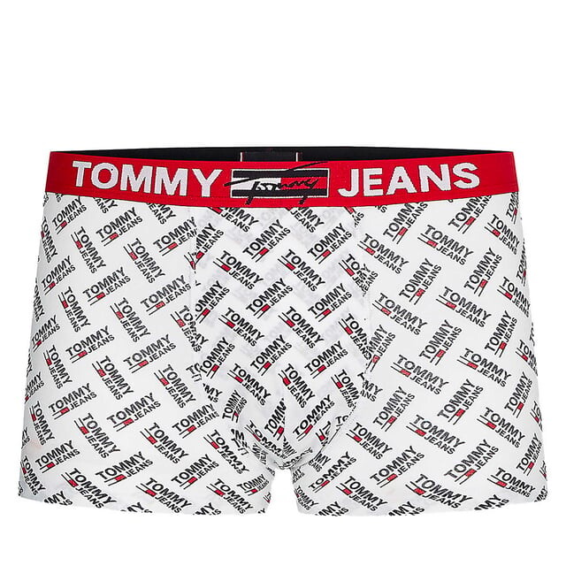 

Принт на трусах-боксерах Tommy Jeans, белый