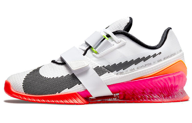 

Nike Romaleos 4 SE Белый Ярко-Малиновый Розовый Черный Красный