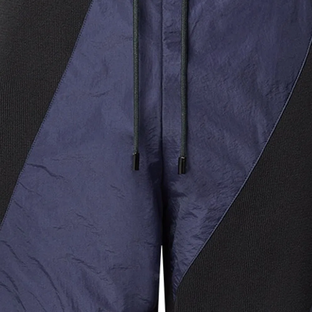 Брюки Lv Technical из нейлона и хлопкового трикотажа LOUIS VUITTON, Black Blue — фото 4