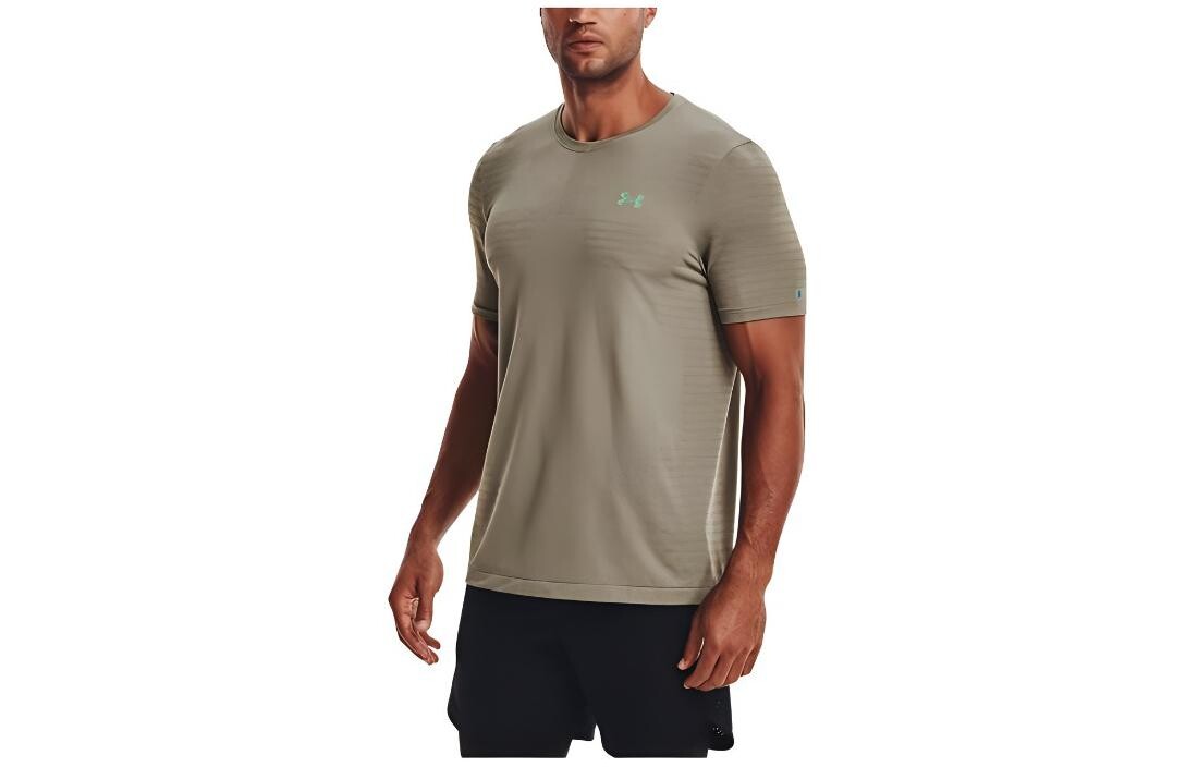 

Футболка мужская зеленая Under Armour, зеленый