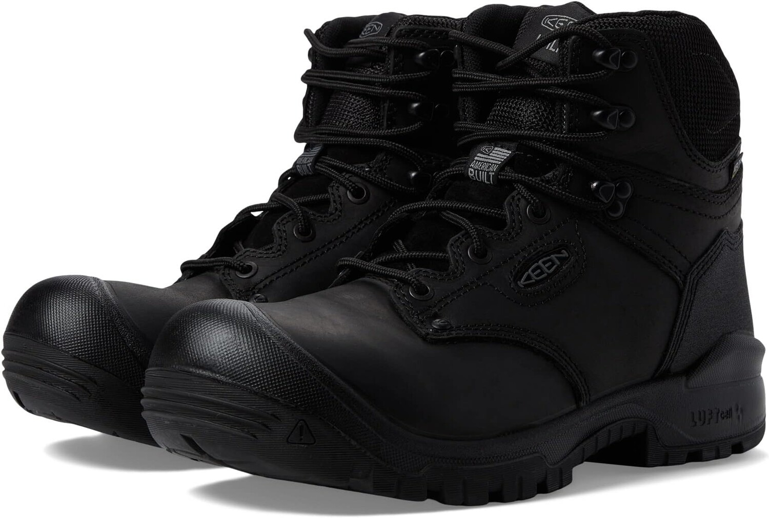 

Ботинки KEEN Utility 6" Independence WP Soft Toe, цвет Black/Black