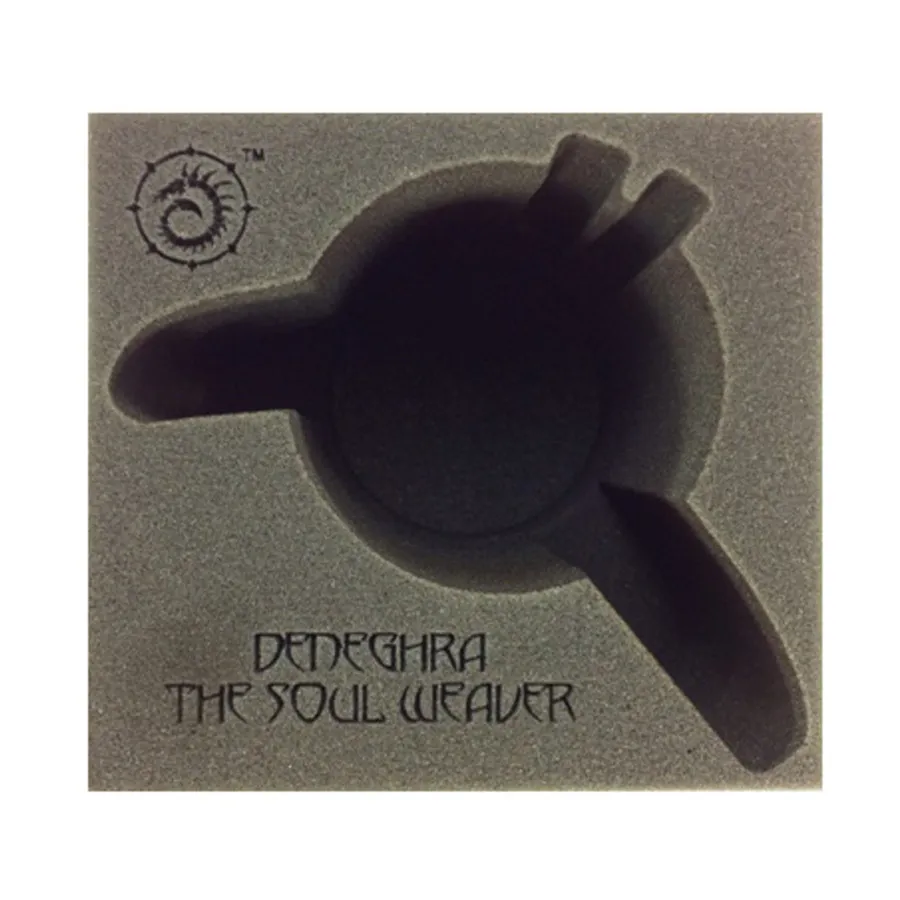 

8 1/2 дюйма Cryx — поднос для боевого двигателя Deneghra The Soul Weaver, Battle Foam - Privateer Press - Warmachine