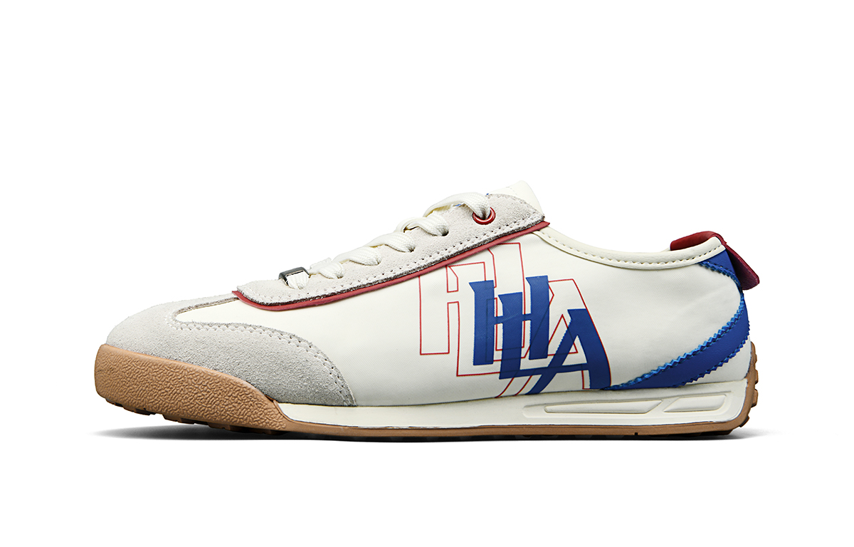 

Мужские повседневные низкие кеды HLA, белый синий