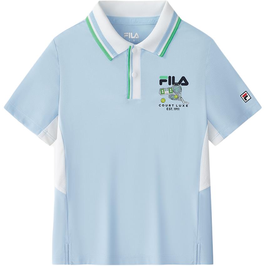 

FILA KIDS Футболка поло tide blue для детей 3-7 лет, Синий, FILA KIDS Футболка поло tide blue для детей 3-7 лет