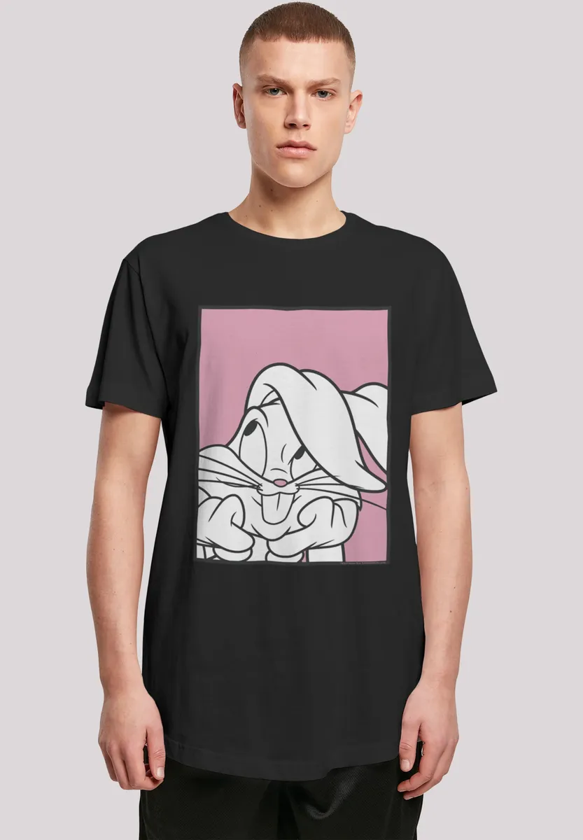 

Футболка F4NT4STIC "Looney Tunes Bugs Bunny Adore", принт, черный