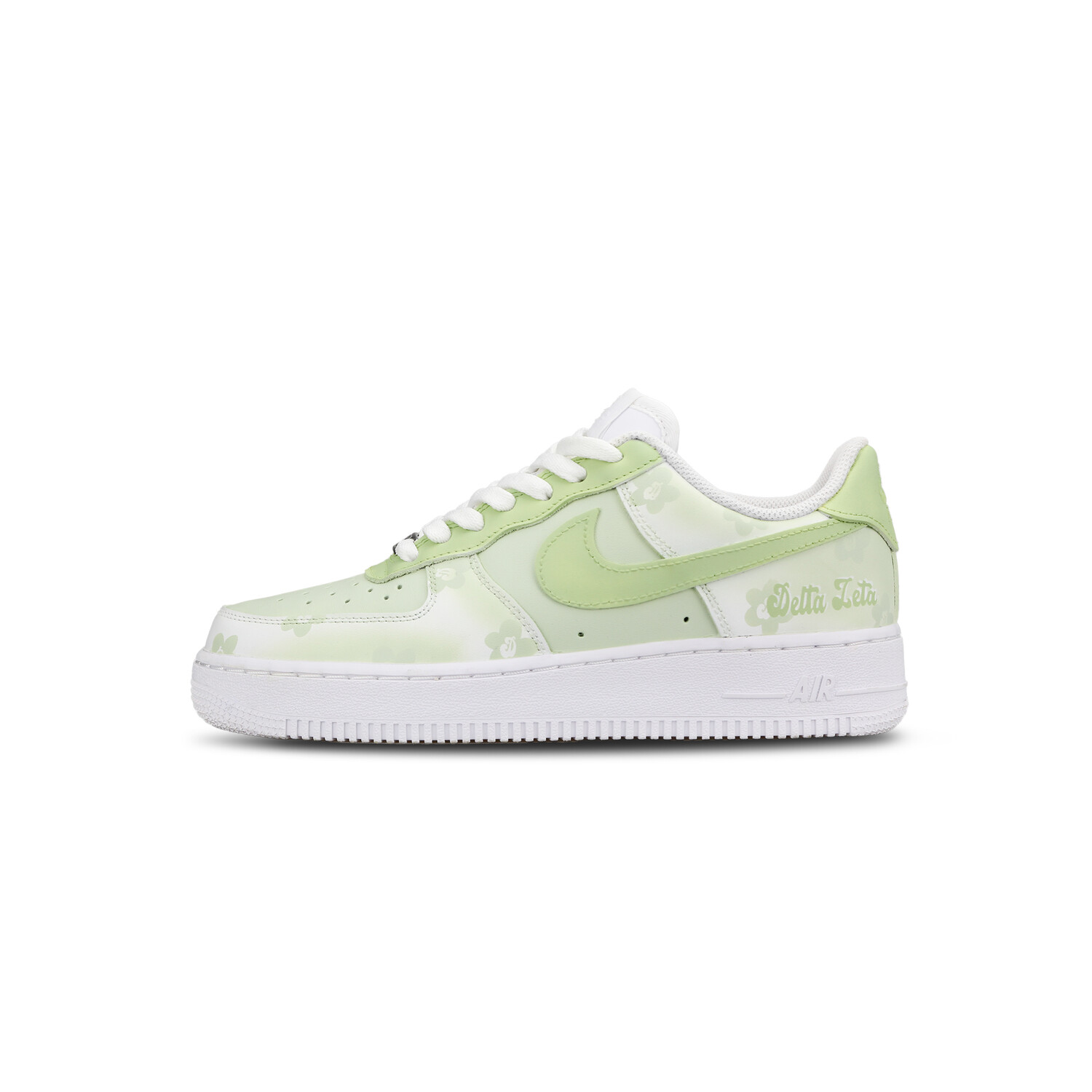 

Кроссовки Nike Air Force 1 Skateboarding Shoes Women's Low-top Green/White, цвет Matcha