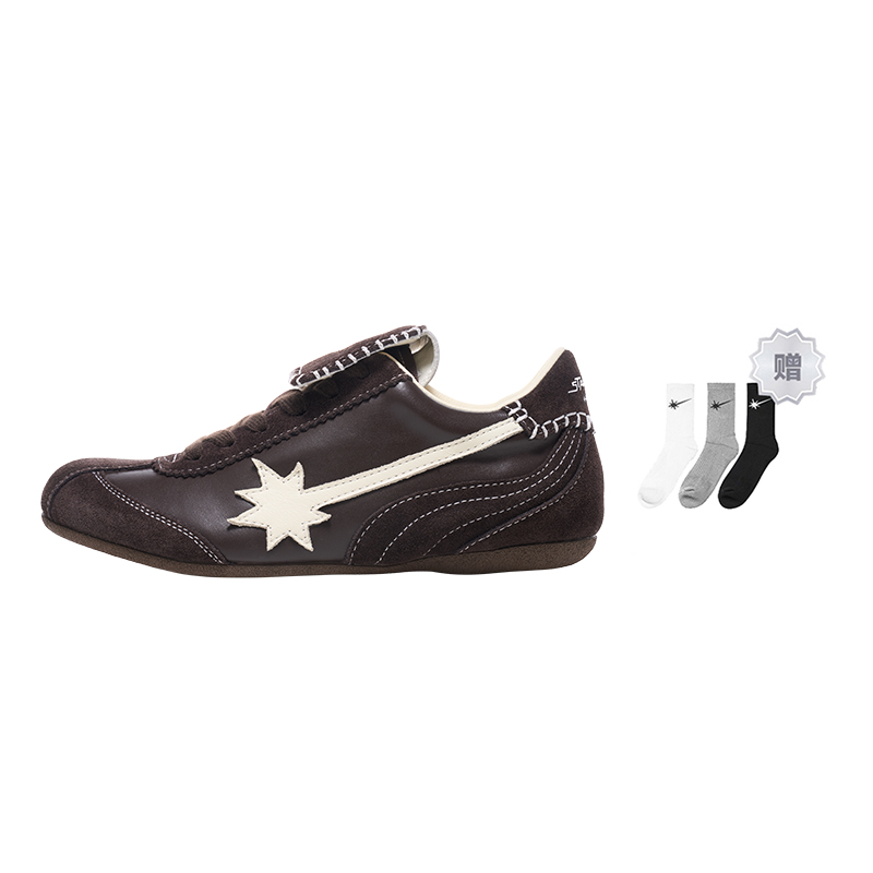 

Starwalk Soldier Низкие повседневные кроссовки унисекс коричневые — коричневый (в комплекте 1 пара носков), цвет Brown (Comes with 1 Pack Socks)