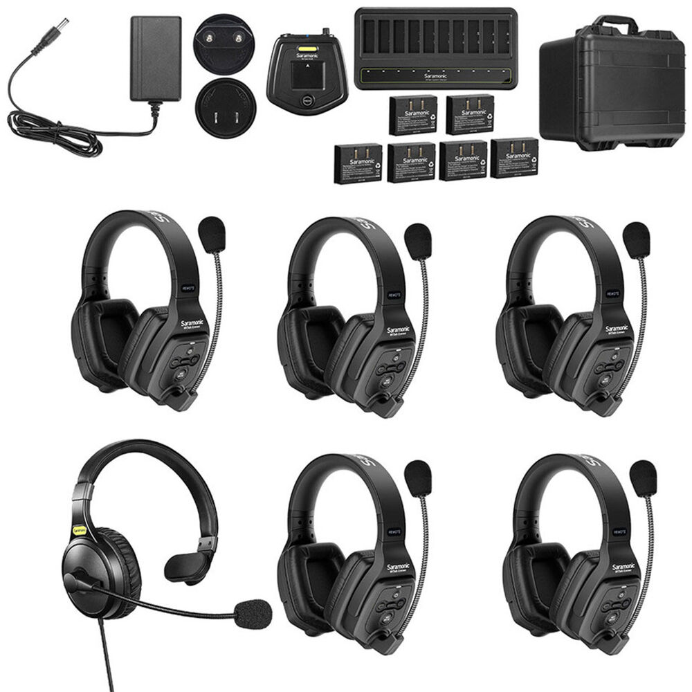 

Беспроводной интерком Saramonic WiTalk-WT6D 6-Person Full-Duplex Wireless WITALK-WT6D