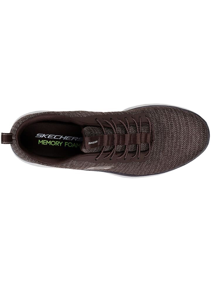 Кроссовки женские Skechers Summits текстильные, коричневый — фото 3
