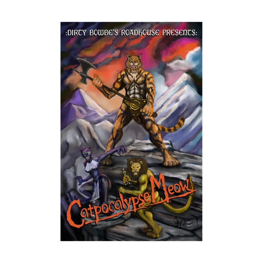 

Catocalypse Meow, Role Playing Games (Dirty Bowbe's Roadhouse), мягкая обложка