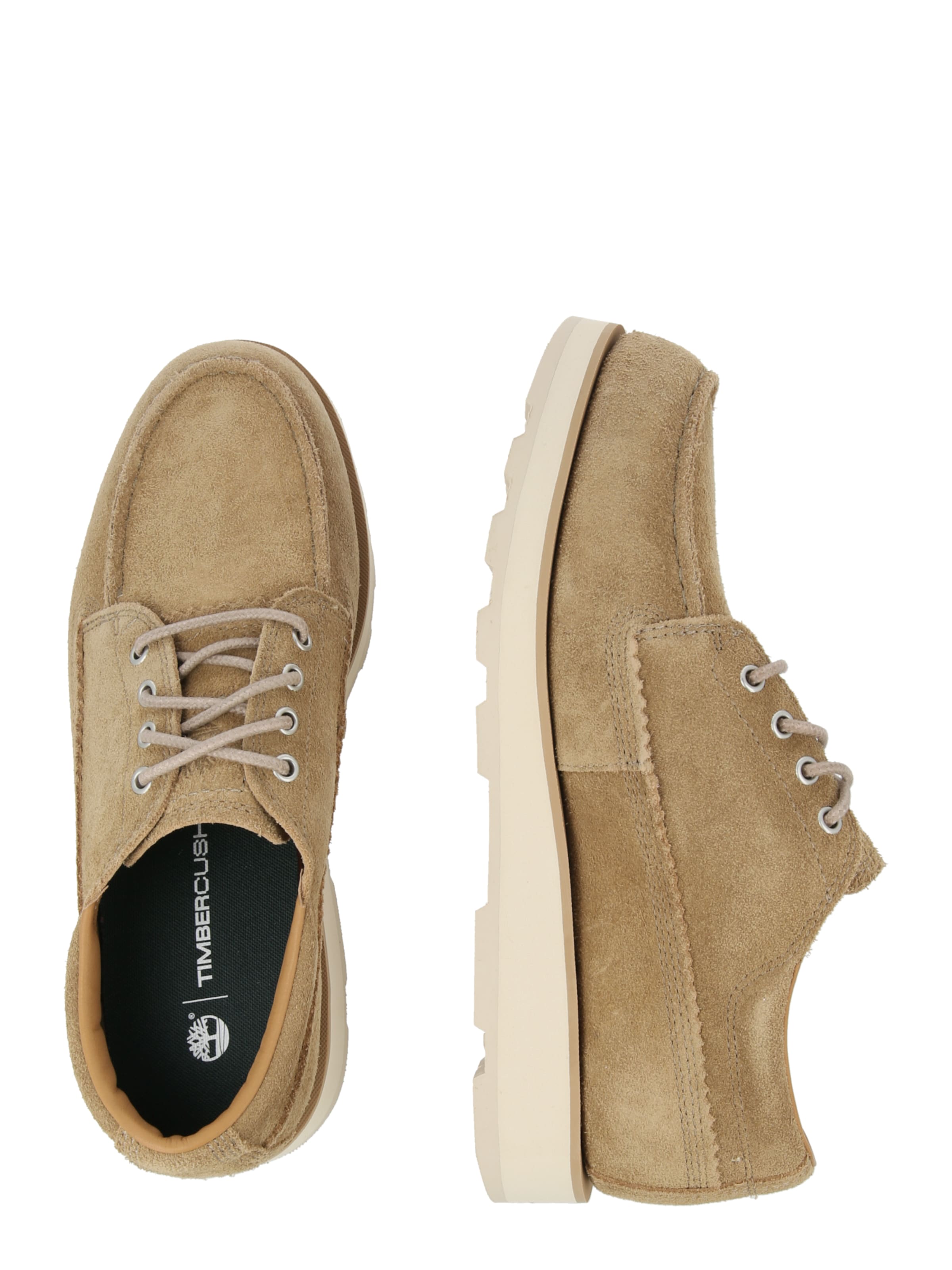 TIMBERLAND Туфли на шнуровке в темно-бежевом цвете — фото 2