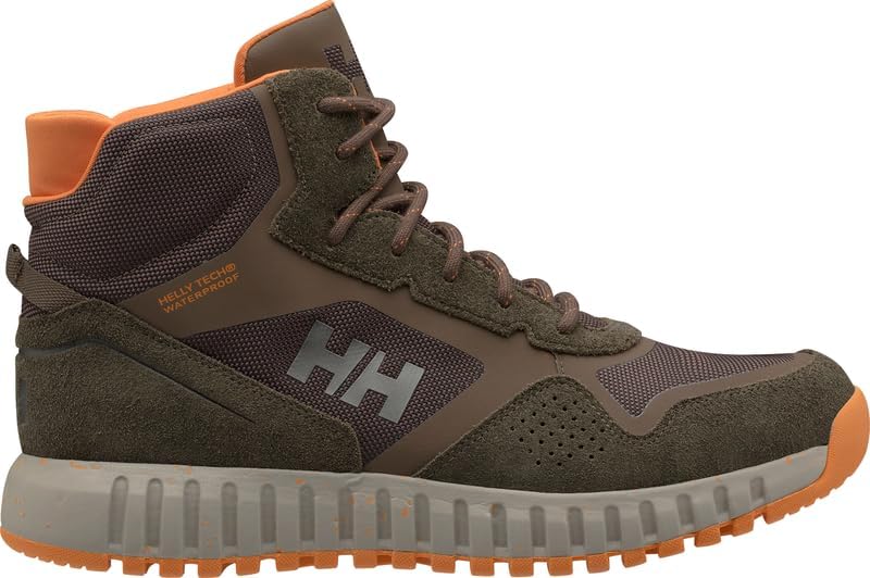 Мужские водонепроницаемые походные ботинки Helly-Hansen Monashee ULLR HELLY TECH, швы HH Seam-Shield, премиальная замша, кожа LWG, DWR без PFC, эспрессо — фото 4
