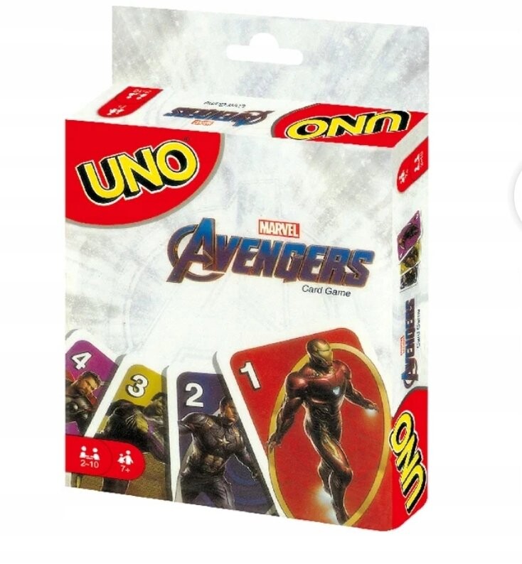 

Карты UNO Marvel Avengers в подарок