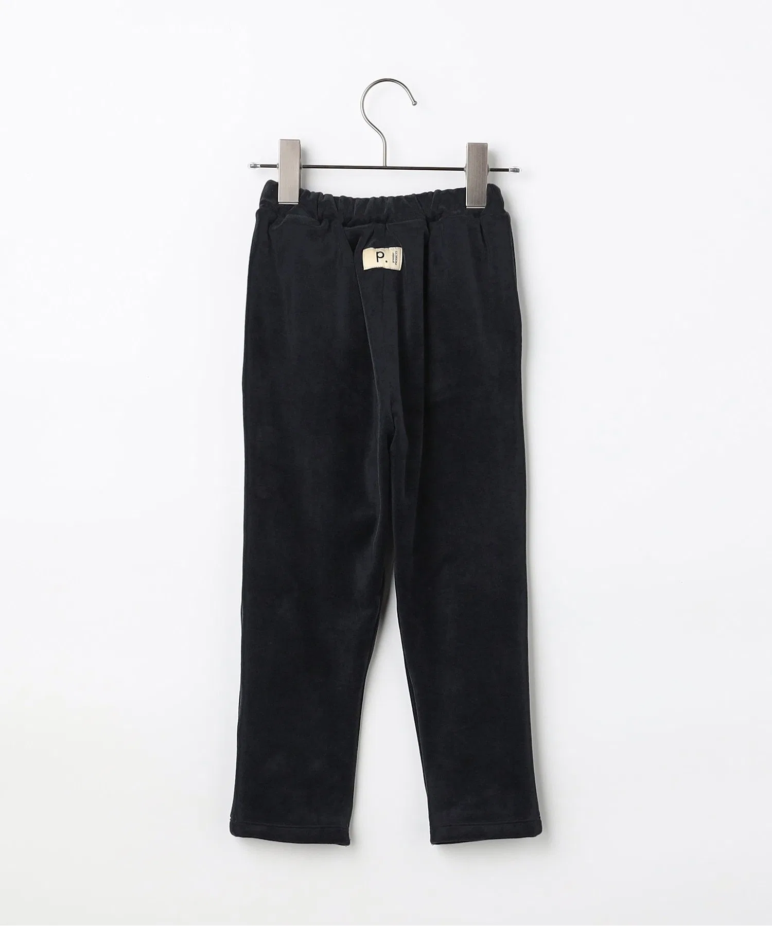 Детские брюки из велюрового флиса p.premier синие — фото 3