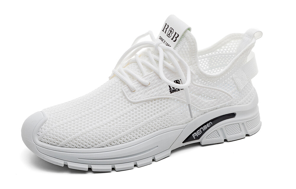 Кроссовки мужские Lifestyle Shoes Men Low-Top White Renben — фото 3