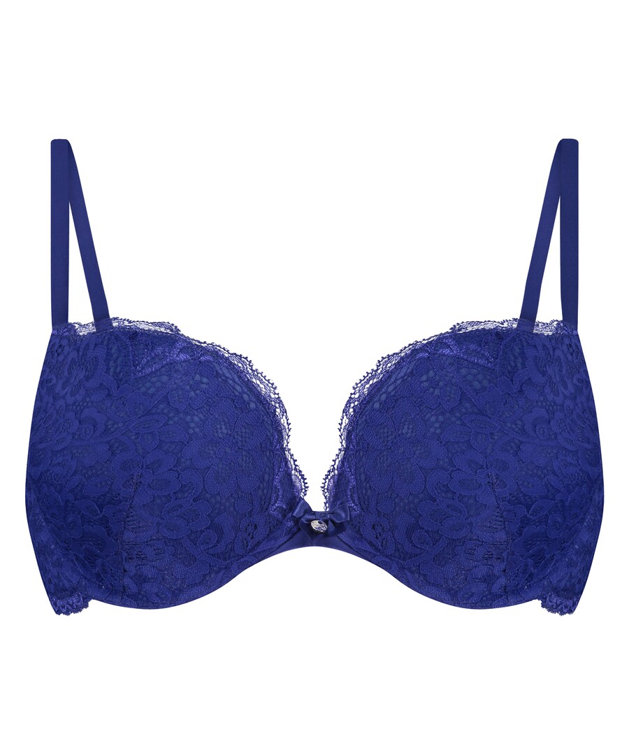 

Бюстгальтер пуш-ап Hunkemöller, синий